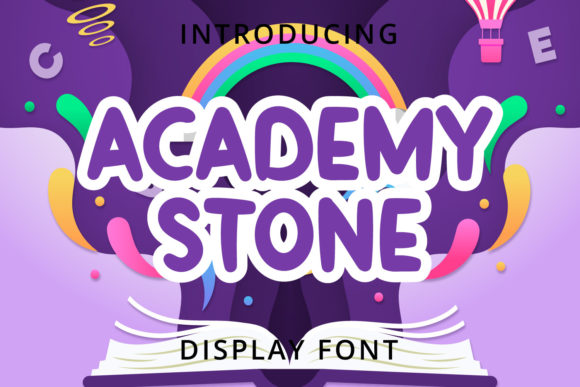 Academy Stone: A Brilliant Display Font for Creative Makers