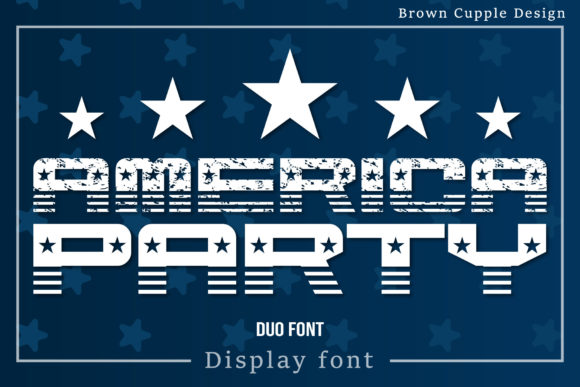 America Party: The Bold Typeface for Stronger Brand Identity
