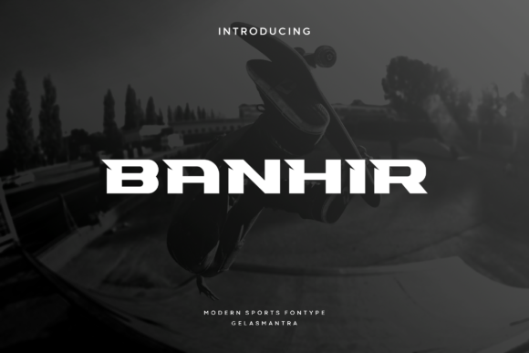 Banhir: The Bold Display Font for Handmade Brands