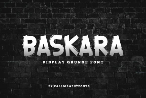 Baskara Font for Bold Branding and Eye-Catching Designs