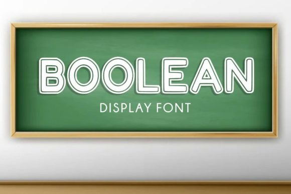 Boolean Font for Polished Branding and Creative Projects