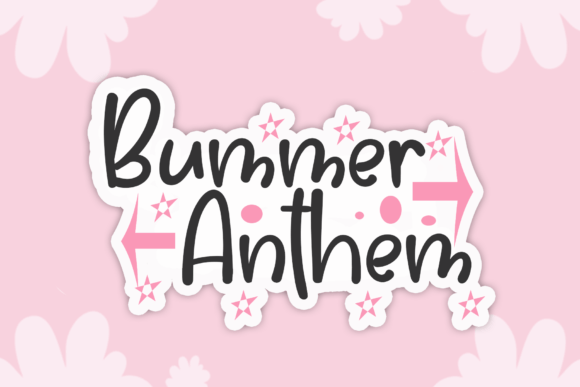 Bummer Anthem Font Review and Download Guide