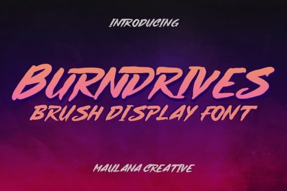 Burndrives: A Handwritten Font That Elevates Your Brand