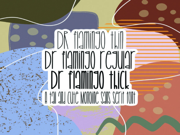 Dr Flamingo: The Unique Display Font for Bold Business Branding