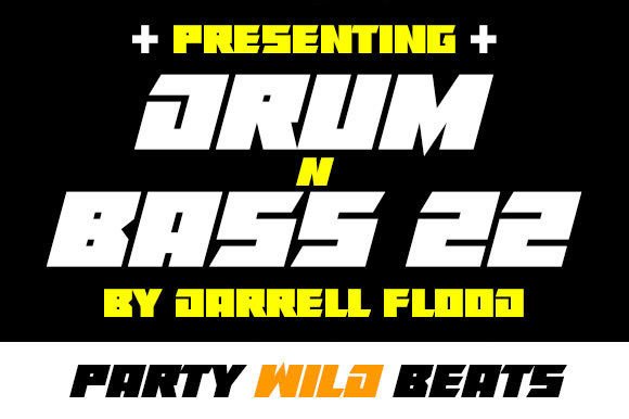 Drum N Bass 22 Font for Bold Branding and Modern Design