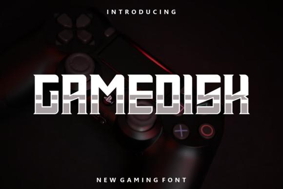 Gamedisk: The Bold Display Font for Handmade Brands
