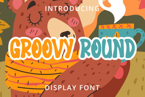 Groovy Round: The Perfect Display Font for Playful Digital Branding