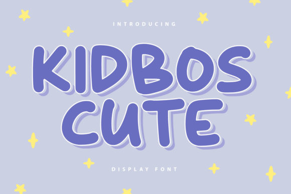 Kidbos Cute: The Perfect Display Font for Small Business Branding