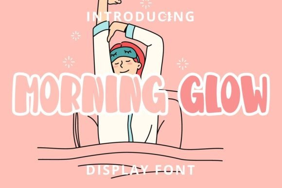 Morning Glow Display Font for Web Design Projects