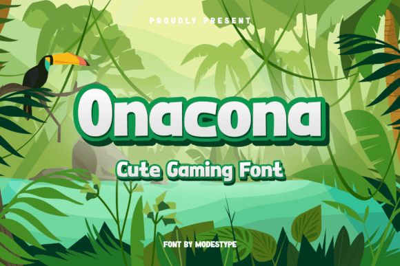 Onacona – A Playful Font for Engaging Branding