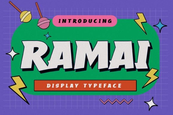 Ramai: A Natural Display Font for Branding Magic