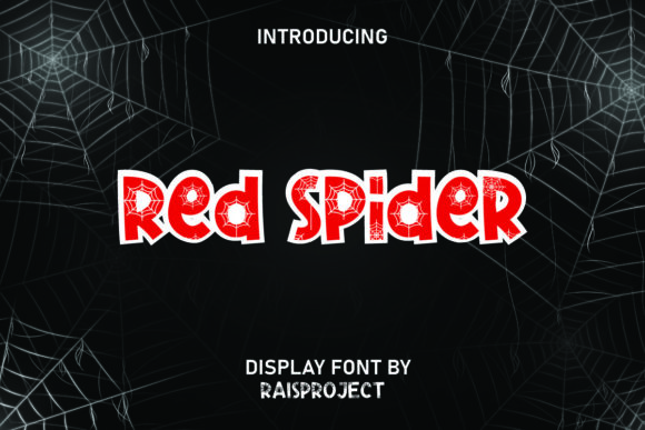 Red Spider: A Bold Display Font for Editorial and Branding Projects