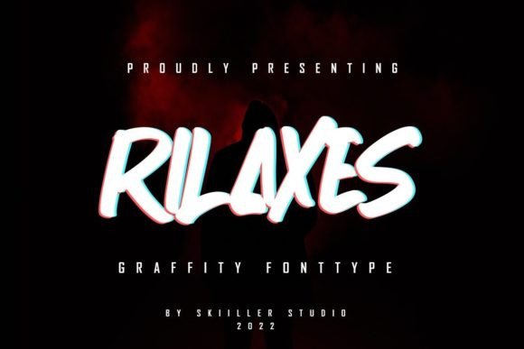 Rilaxes Font for Fun and Creative Branding Projects