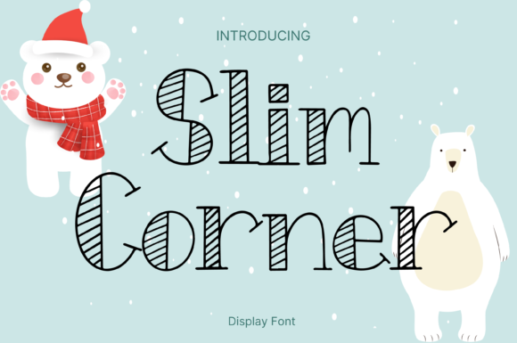 Slim Corner: The Whimsical Handwritten Display Font for Makers