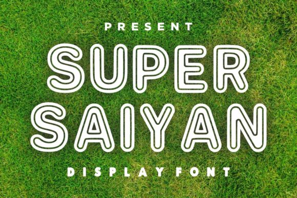 Super Saiyan: The Bold Display Typeface for High-Impact Campaigns