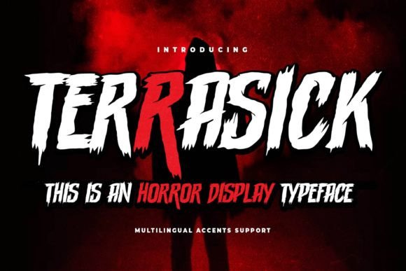 Terrasick: A Rough Brush Font That Elevates Handmade Designs