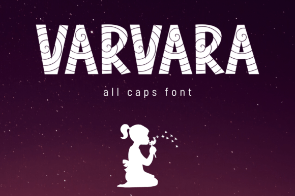 Varvara – A Stylish Display Font for Bold Visuals