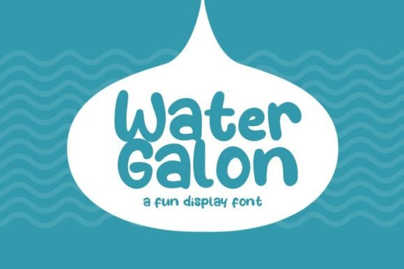 Water Galon Font Review and Download Guide